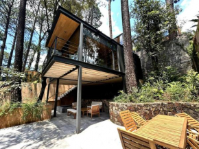 Cabaña Roble Boutique en Avándaro, Valle de Bravo
